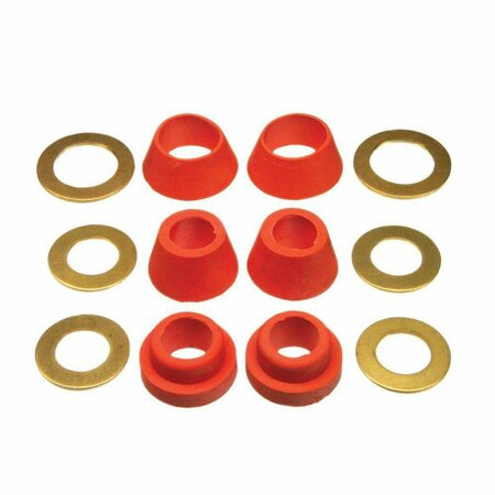 THRIFCO PLUMBING Assorted Cone Washer Set 4400587
